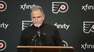 12/14 PHI vs. WSH Pregame: John Tortorella