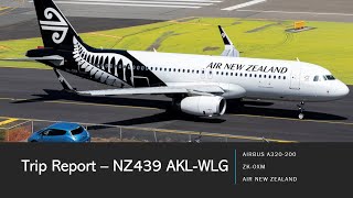 Trip Report | Air New Zealand | NZ439 | AKL-WLG