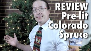 Review: Pre-lit 7.5' Colorado Spruce Holiday Tree