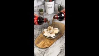 Mix Coca-Cola with eggshells and you'll be amazed at the results!