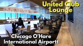 United Club Airport Lounge  |  Terminal 2 Concorde F  | Chicago O’Hare International Airport (ORD)