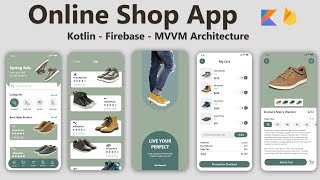 Online Shop Android Studio Project Kotlin MVVM \u0026 Firebase