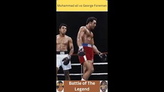 Muhammad Ali vs George Foreman #shorts #video #trending #AlivsForeman