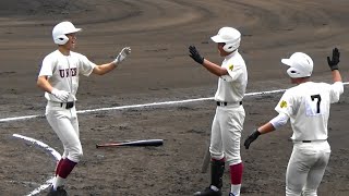 【高橋颯太郞君[畝傍]、本塁打】2019/7/15　畝傍vs平城