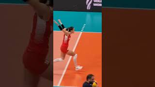Zehra Gunes Turkish International volleyball player 🇹🇷