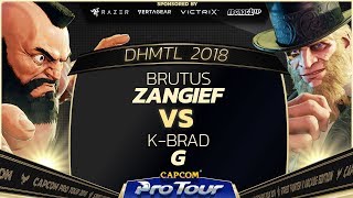 Brutus (Zangief) vs K-Brad (G) - DH Montreal 2018 Pools - SFV - CPT 2018