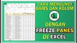 Begini Cara Mengunci Baris Kolom Di Excel Dan Spreadsheet Freeze Panes ...