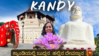 Things To Do in Kandy | Buddha Tooth Relic Temple | SriLanka Budget Travel 2024