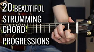 20 Beautiful Chord Progressions Perfect for Strumming