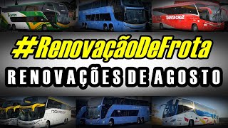 #RenovaçãoDeFrota | Mês de Agosto