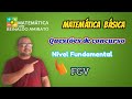 Matemática Para Concursos de Nível Fundamental | Banca FGV