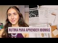 Mi rutina para aprender idiomas de forma autodidacta (italiano, inglés y francés)  ☁️💫