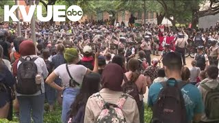 More than 20 arrests made at pro-Palestine protest on UT Austin campus
