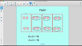 Flash! Subitizing with Multiplication #1