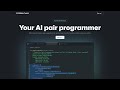 Copilot GitHub : Your AI pair programmer