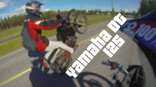 Yamaha DT 125cc wheelie | Testissä peltsin detsi :3