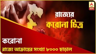 করোনা: রাজ্যে আক্রান্তের সংখ্যা ৮০০০ ছাড়াল, একদিকে রেকর্ড আক্রান্ত ৪৪৯