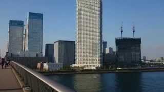 晴海大橋からの風景