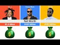 comparison jay z vs diddy vs kanye west