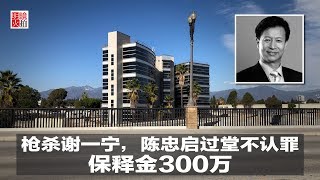 新闻时时报 | 枪杀谢一宁，陈忠启过堂不认罪，保释金300万（20181127）