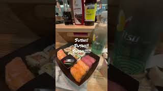 LONDON 🇬🇧 Sushi! itsu Lindon Bridge Station!