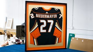 How to Frame a Sports Jersey