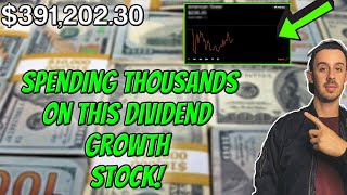 SPENDING THOUSANDS on this HOME RUN DIVIDEND GROWTH STOCK! Robinhood Investing
