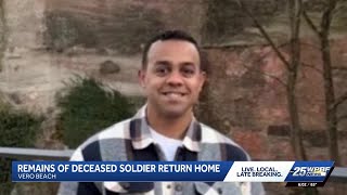 Vero Beach soldier’s remains return home with military honors