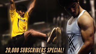SHOULDERS & ABS WORKOUT ( CSK EDITION ): Celebrating 20K subscribers in Tamil  | Tharun Kumar