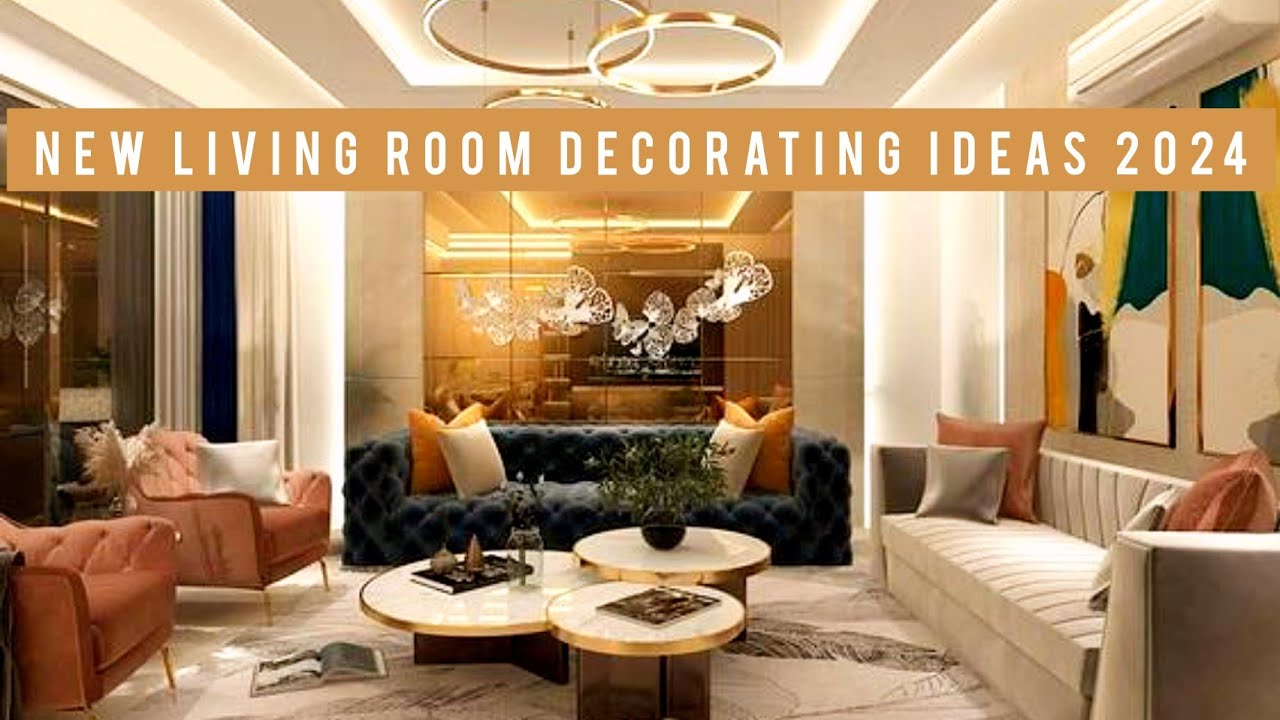 Latest Living Room Decorating & Furniture Ideas 2024: 100 New Modern ...