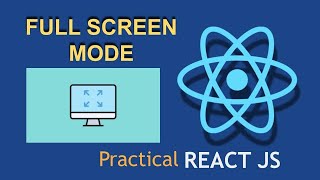 Toggle Fullscreen Mode on Click in React Js | React Component Tutorial | React jsTutorial