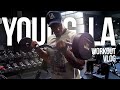 VISITING THE YOUNGLA GYM | WORKOUT VLOG