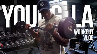 VISITING THE YOUNGLA GYM | WORKOUT VLOG