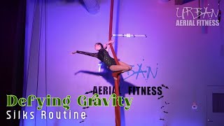Defying Gravity | Silks Routine - Aubrey