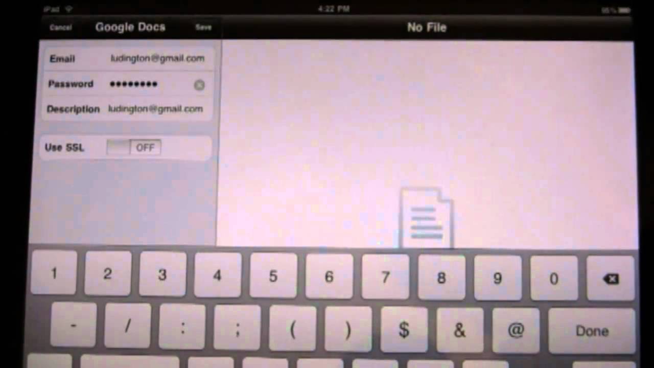How To Edit Google Docs On An Ipad Youtube
