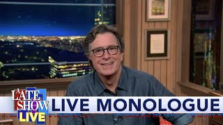 Melania Trump Headlines RNC Night 2 - Stephen Colbert's LIVE Monologue