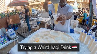 Trying a Weird Iraqi Drink 🇮🇶