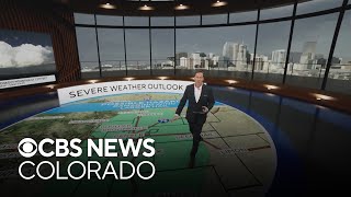 Severe storms pop up here and there over eastern Colorado