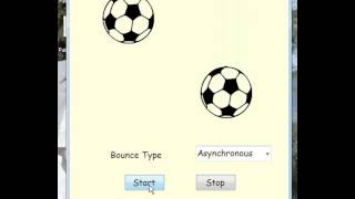 Bouncing Balls Application in Visual Basic.Net