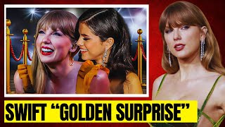 Taylor Swift Was SHOCKED by Selena Gomez When Hearing This at the Golden Globes 2024!