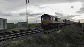 66051 on 4M74, 05:07, Ipswich Griffin Wharf - Birch Coppice