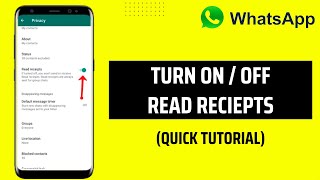How to Turn on Read Receipts on WhatsApp | How To Tutor