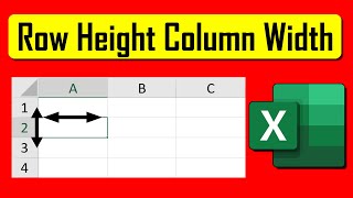 How to Change Row Height and Column Width in Excel (Adjust Cell Size Easily)