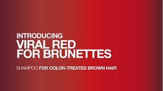 NEW Viral Red for Brown Hair Colorwash