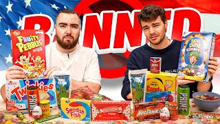British Idiots Try BANNED American Candy