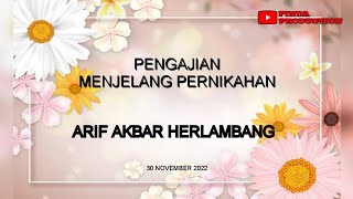 Pengajian Menjelang Pernikahan Arif dan Astrid