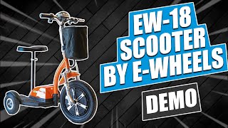 💥EW-18 Scooter by E-Wheels Demo Video