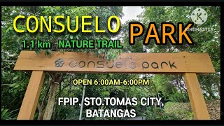 Consuelo park, fpip,sto.tomas, batangas, 1.1 km nature trail, biking, walking ,jogging,  ganda dito