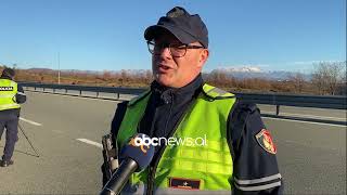 Kontrolle të shtuara në rrugë/ Lezhë,  policia monitoron autostrada dhe akset ku ka fluks mjetesh