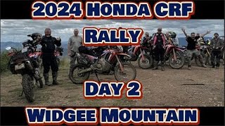 2024 HONDA CRF RALLY - DAY 2 WIDGEE MOUNTAIN